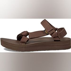Teva chocolate brown sandals